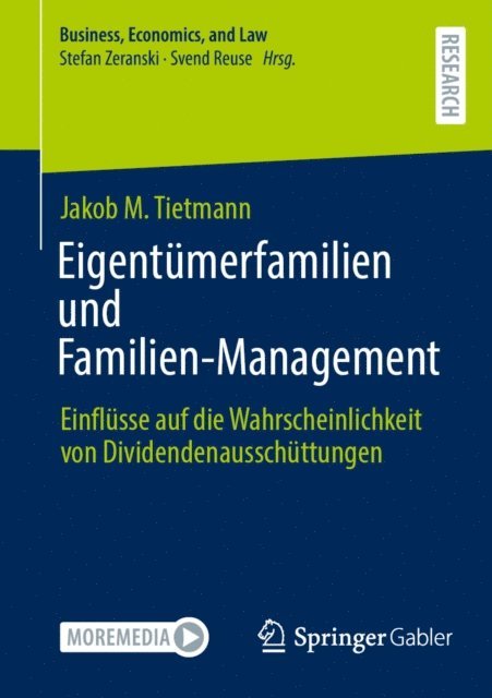 Jakob M. Tietmann - Eigentümerfamilien und Familien-Management, E-bok