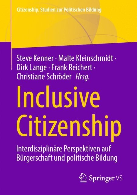 Christiane Schroder, Frank Reichert, Dirk Lange, Malte Kleinschmidt, Steve Kenner - Inclusive Citizenship, E-bok