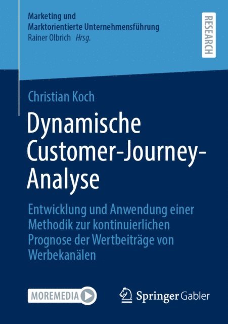 Christian Koch - Dynamische Customer-Journey-Analyse, E-bok