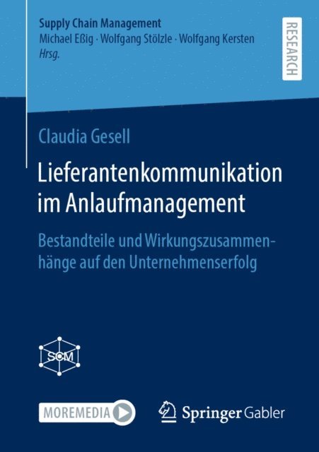 Claudia Gesell - Lieferantenkommunikation im Anlaufmanagement, E-bok