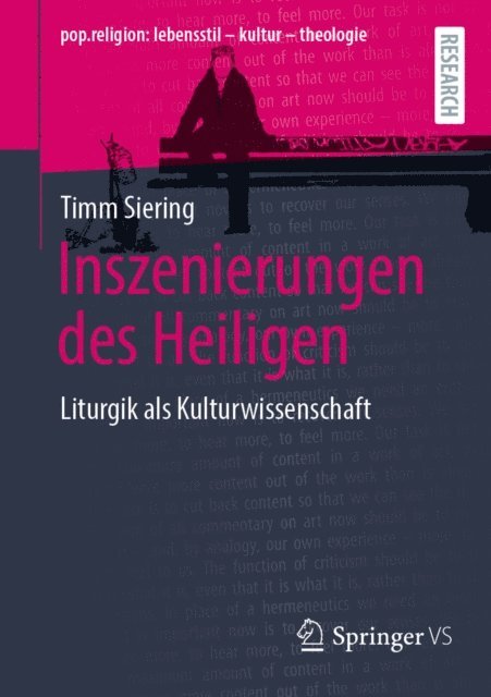 Timm Siering - Inszenierungen des Heiligen, E-bok
