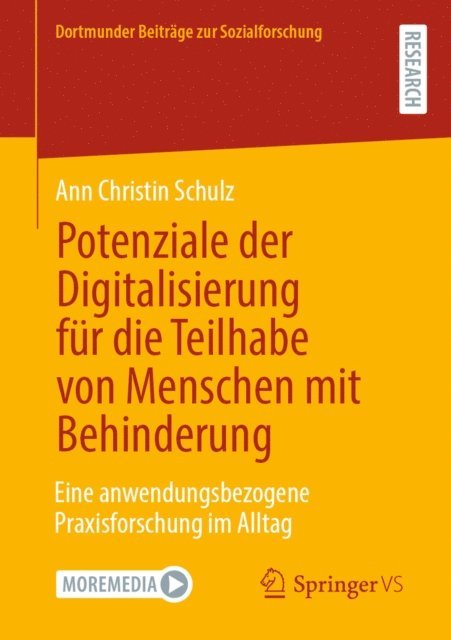 Ann Christin Schulz - Potenziale der Digitalisierung für die Teilhabe von Menschen mit Behinderung, E-bok