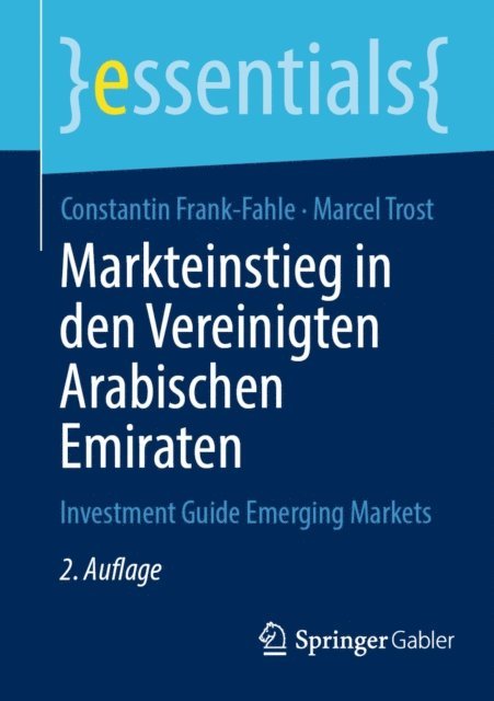 Marcel Trost, Constantin Frank-Fahle - Markteinstieg in den Vereinigten Arabischen Emiraten, E-bok