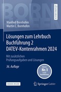 Lösungen zum Lehrbuch Buchführung 2 DATEV-Kontenrahmen 2024
