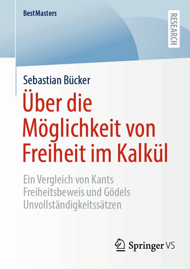 Sebastian Bücker - Über die Möglichkeit von Freiheit im Kalkül, Häftad