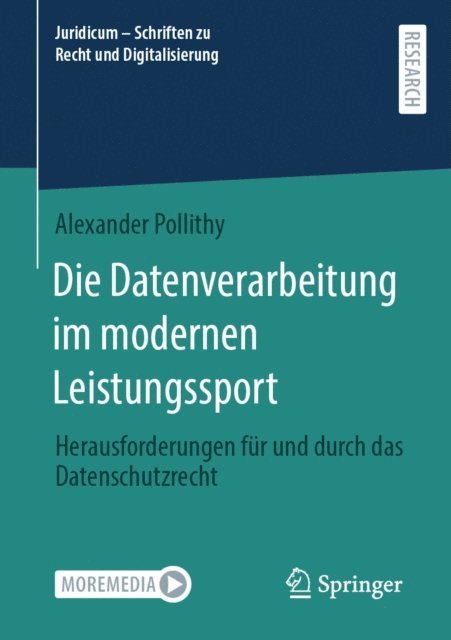 Alexander Pollithy - Die Datenverarbeitung im modernen Leistungssport, E-bok. Tillgänglighet: Lägg i varukorg