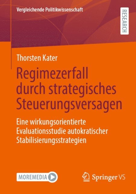 Thorsten Kater - Regimezerfall durch strategisches Steuerungsversagen, E-bok