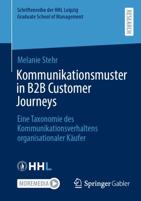 Melanie Stehr - Kommunikationsmuster in B2B Customer Journeys, E-bok