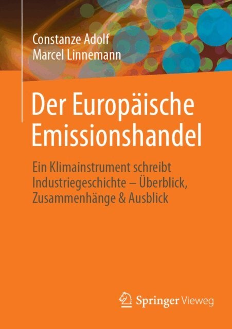 Marcel Linnemann, Constanze Adolf - Der Europäische Emissionshandel, E-bok