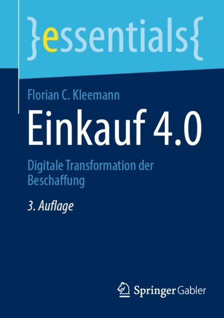 Florian C. Kleemann - Einkauf 4.0, E-bok