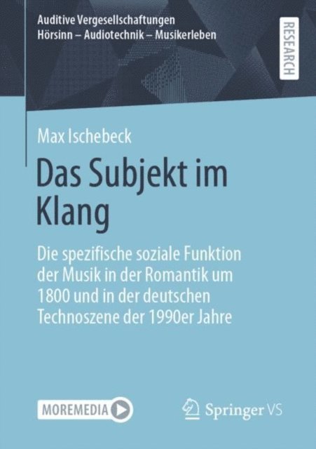 Max Ischebeck - Das Subjekt im Klang, E-bok