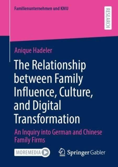 Anique Hadeler - Relationship between Family Influence, Culture, and Digital Transformation, E-bok