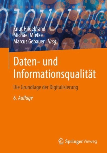Marcus Gebauer, Michael Mielke, Knut Hildebrand - Daten- und Informationsqualität, E-bok