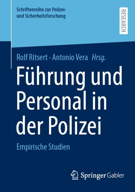Rolf Ritsert, Antonio Vera - Führung und Personal in der Polizei, E-bok