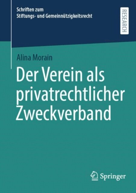 Alina Morain - Der Verein als privatrechtlicher Zweckverband, E-bok