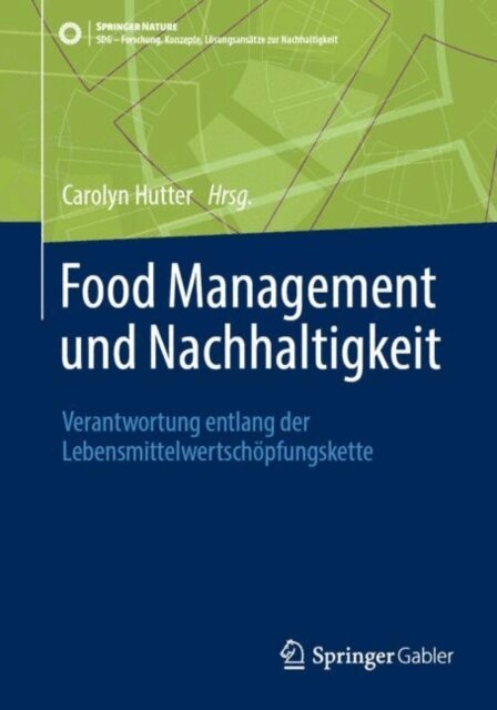 Carolyn Hutter - Food Management und Nachhaltigkeit, E-bok
