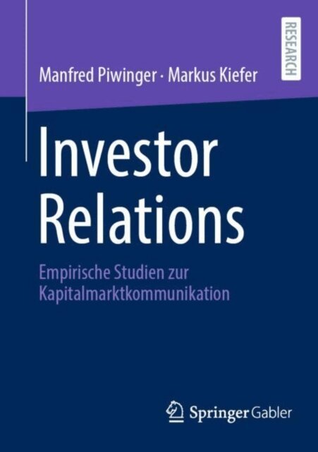 Markus Kiefer, Manfred Piwinger - Investor Relations, E-bok