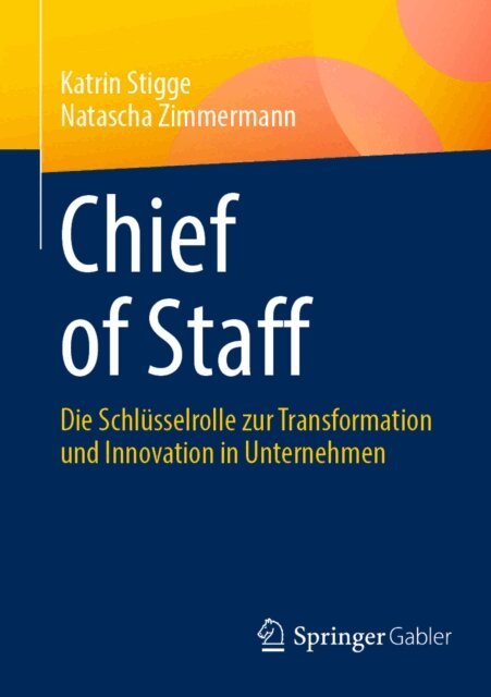 Natascha Zimmermann, Katrin Stigge - Chief of Staff, E-bok