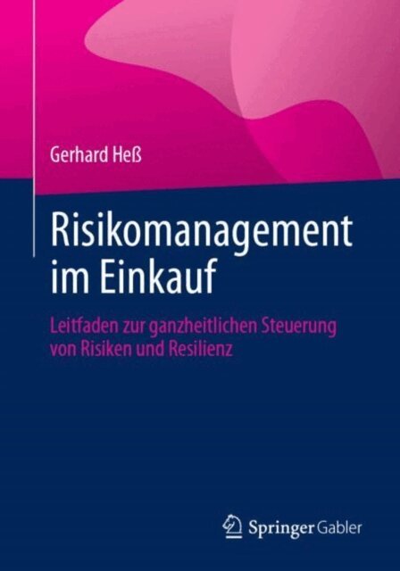Gerhard He - Risikomanagement im Einkauf, E-bok