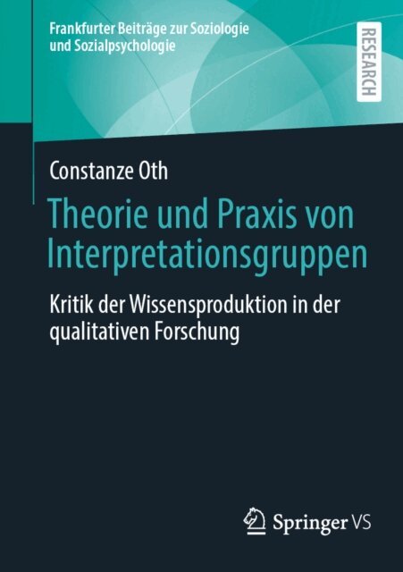 Constanze Oth - Theorie und Praxis von Interpretationsgruppen, E-bok