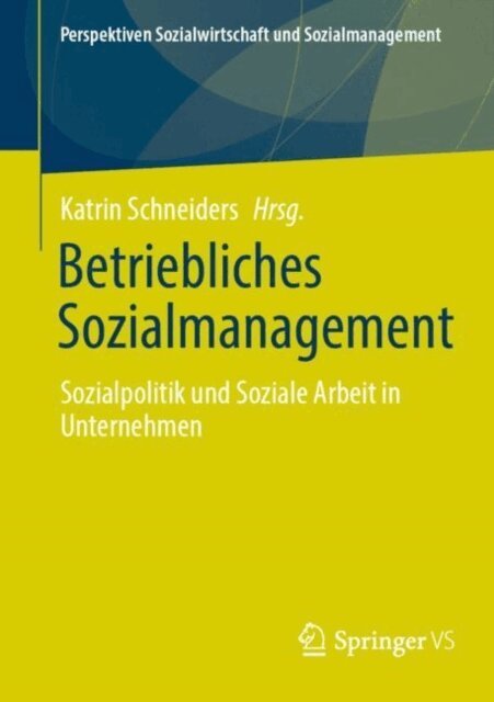 Katrin Schneiders - Betriebliches Sozialmanagement, E-bok