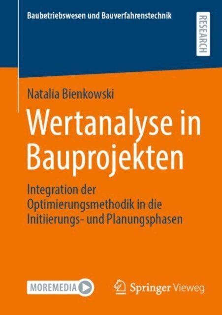 Natalia Bienkowski - Wertanalyse in Bauprojekten, E-bok