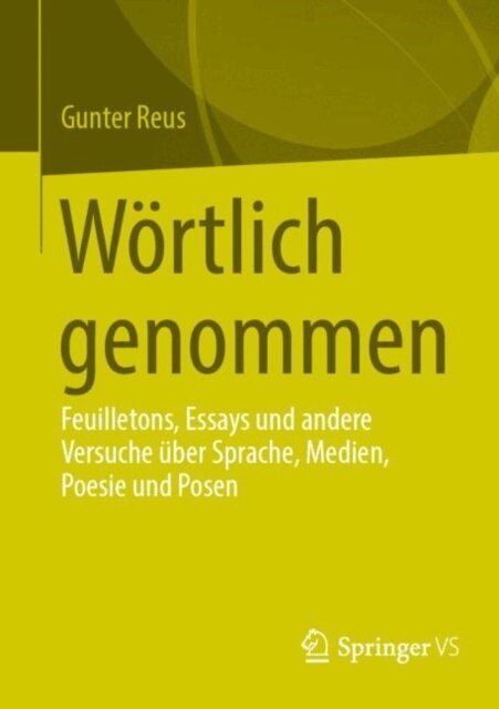 Gunter Reus - Wortlich genommen, E-bok