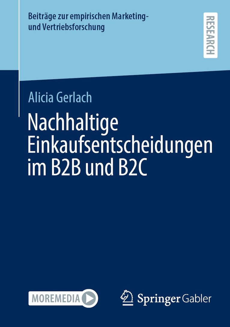 Alicia Gerlach - Nachhaltige Einkaufsentscheidungen im B2B und B2C, Häftad. Tillgänglighet: Lägg i varukorg