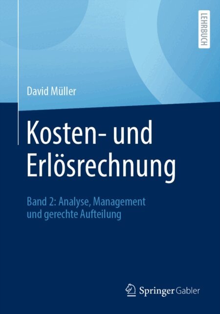 David Muller - Kosten- und Erlosrechnung, E-bok