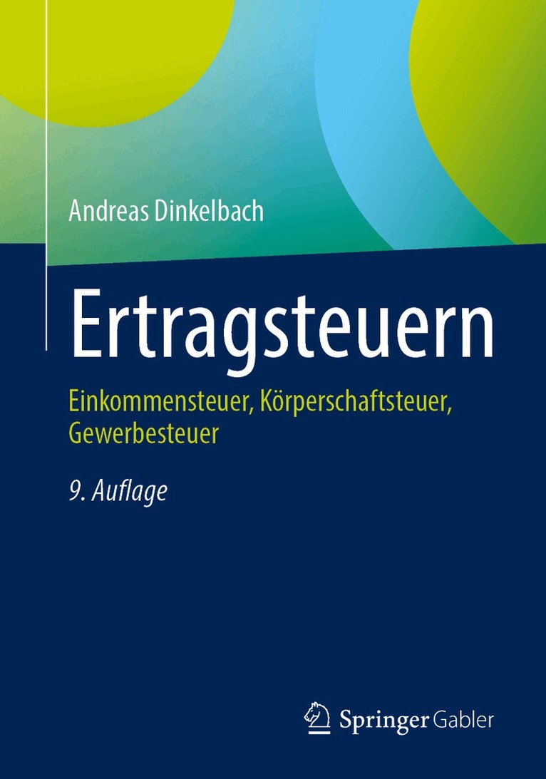 Andreas Dinkelbach - Ertragsteuern, Häftad
