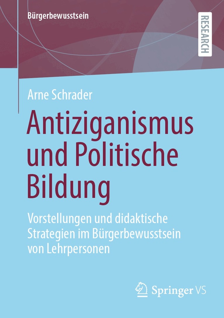 Arne Schrader - Antiziganismus und Politische Bildung, Häftad