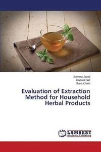 Evaluation of Extraction Method for Household Herbal Products