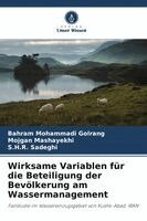 Wirksame Variablen für die Beteiligung der Bevölkerung am Wassermanagement