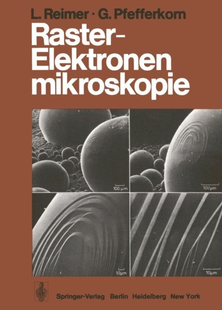 G. Pfefferkorn, L. Reimer - Raster-Elektronenmikroskopie, E-bok