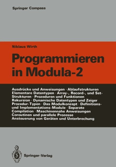 Niklaus Wirth - Programmieren in Modula-2, E-bok