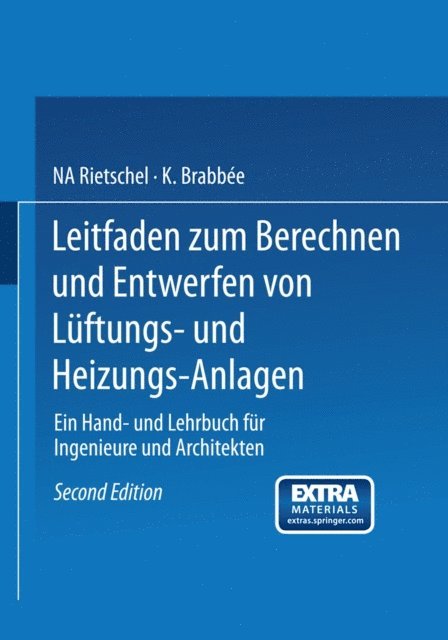 H. Rietschel - Leitfaden zum Berechnen und Entwerfen von Lüftungs- und Heizungs-Anlagen, E-bok