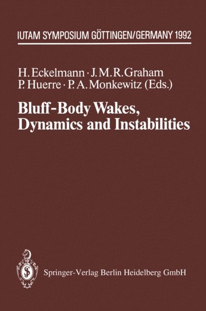 Peter A. Monkewitz, Patrick Huerre, J.Michael R. Graham, Helmut Eckelmann - Bluff-Body Wakes, Dynamics and Instabilities, E-bok