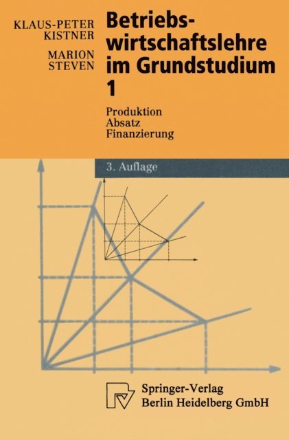 Marion Steven, Klaus-Peter Kistner - Betriebswirtschaftslehre im Grundstudium 1, E-bok
