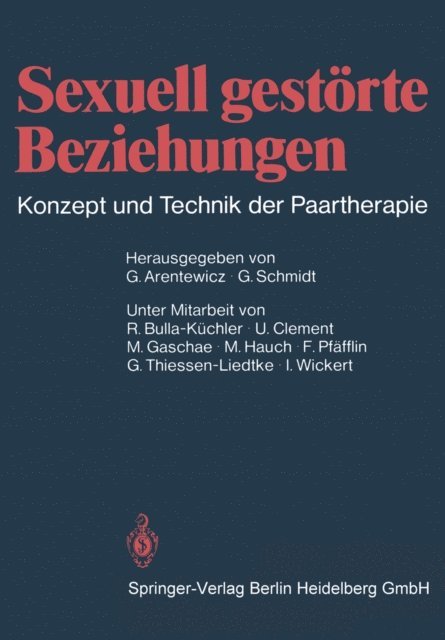 G. Schmidt, G. Arentewicz - Sexuell gestörte Beziehungen, E-bok