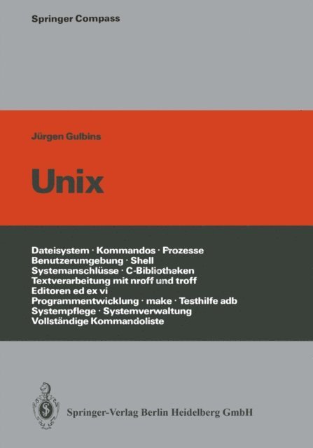 J. Gulbins - UNIX, E-bok