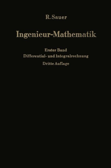 Robert Sauer - Ingenieur-Mathematik, E-bok