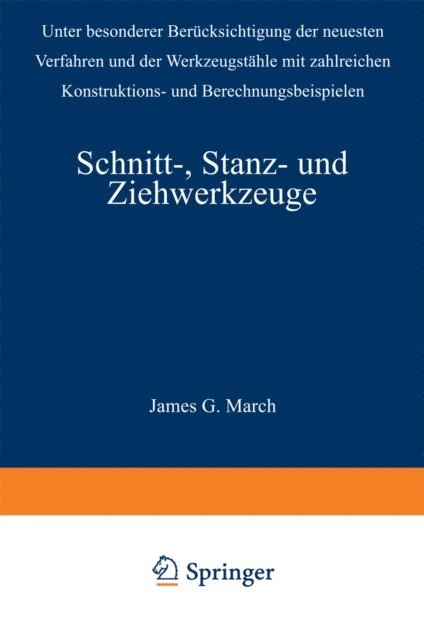 Fritz Kaiser, Gerhard Oehler - Schnitt-, Stanz- und Ziehwerkzeuge, E-bok