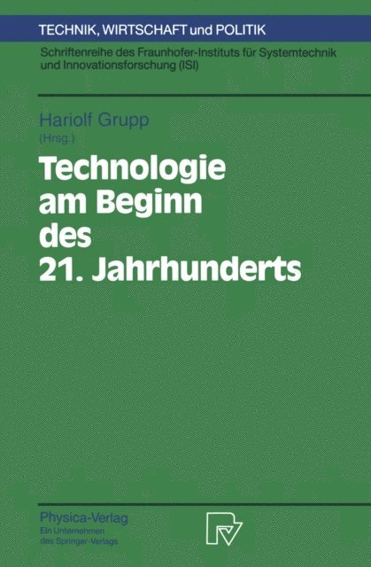 Hariolf Grupp - Technologie am Beginn des 21. Jahrhunderts, E-bok