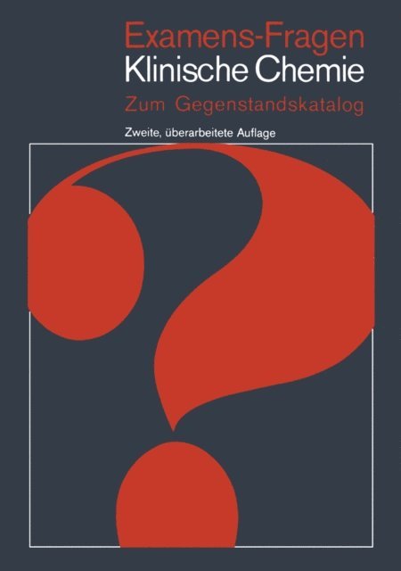 K. Borner - Examens-Fragen Klinische Chemie, E-bok