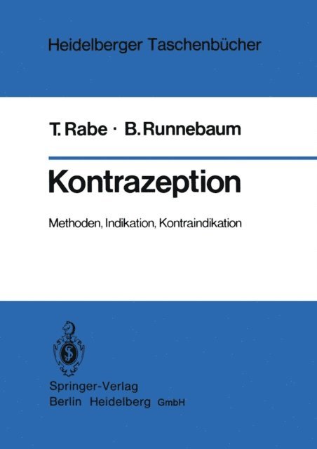 B. Runnebaum, T. Rabe - Kontrazeption, E-bok