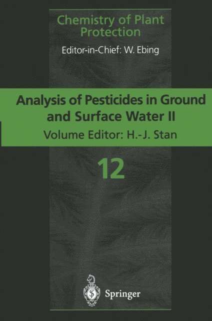 H.J. Stan - Analysis of Pesticides in Ground and Surface Water II, E-bok
