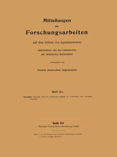 Heinrich Hochschild - Mitteilungen über Forschungsarbeiten insbesondere aus den Laboratorien der technischen hochschulen, E-bok