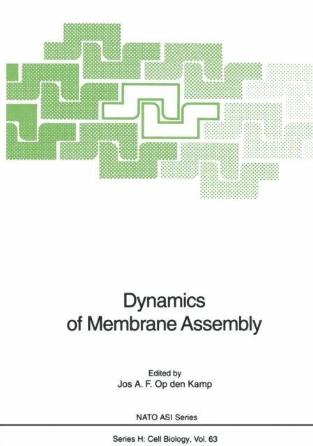 Jos A.F. op den Kamp - Dynamics of Membrane Assembly, E-bok