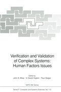 Verification and Validation of Complex Systems: Human Factors Issues