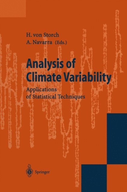 Antonio Navarra, Hans v. Storch - Analysis of Climate Variability, E-bok